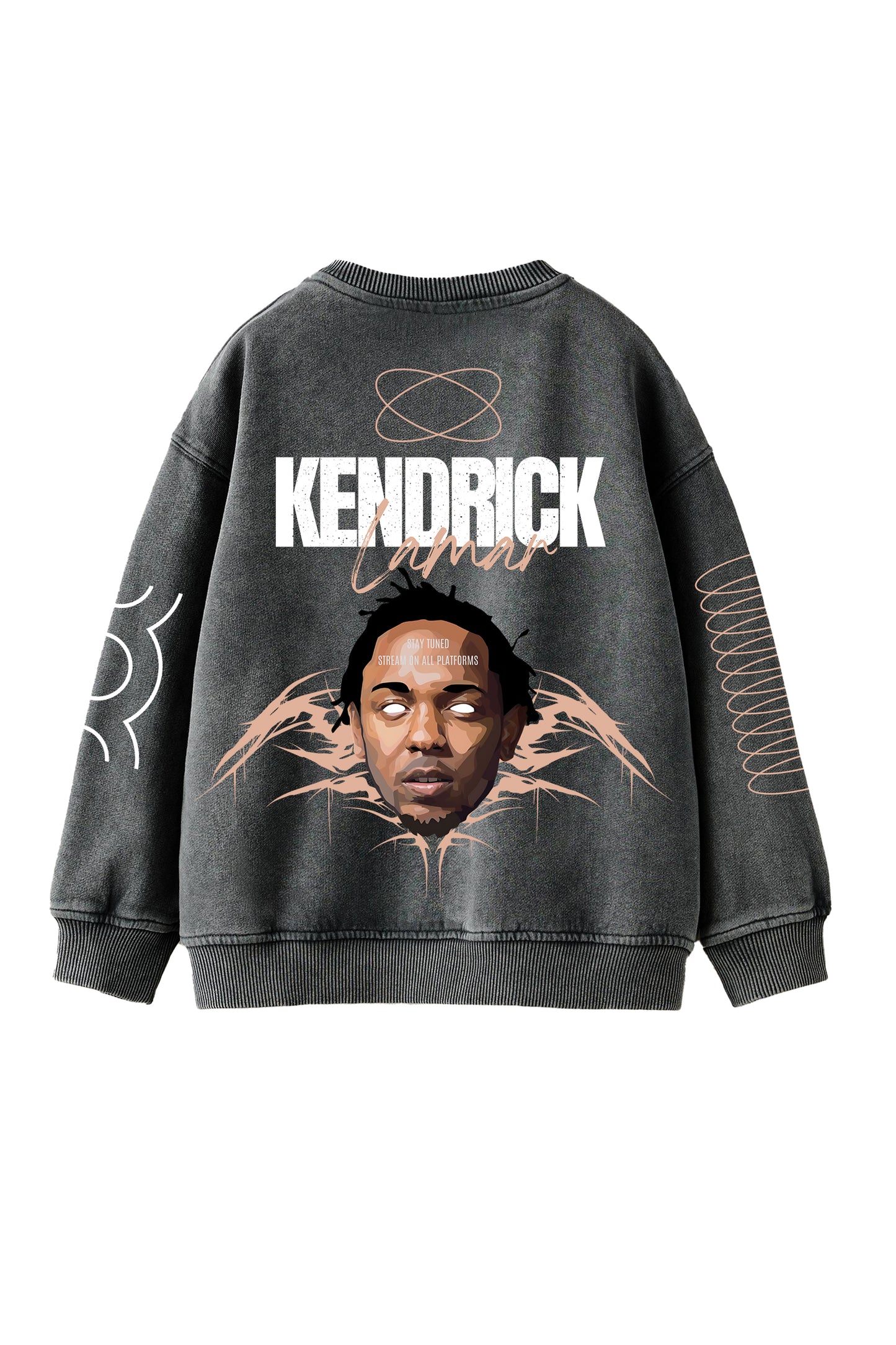 Kendrick Lamar Designed Oversized Sweatshirt
