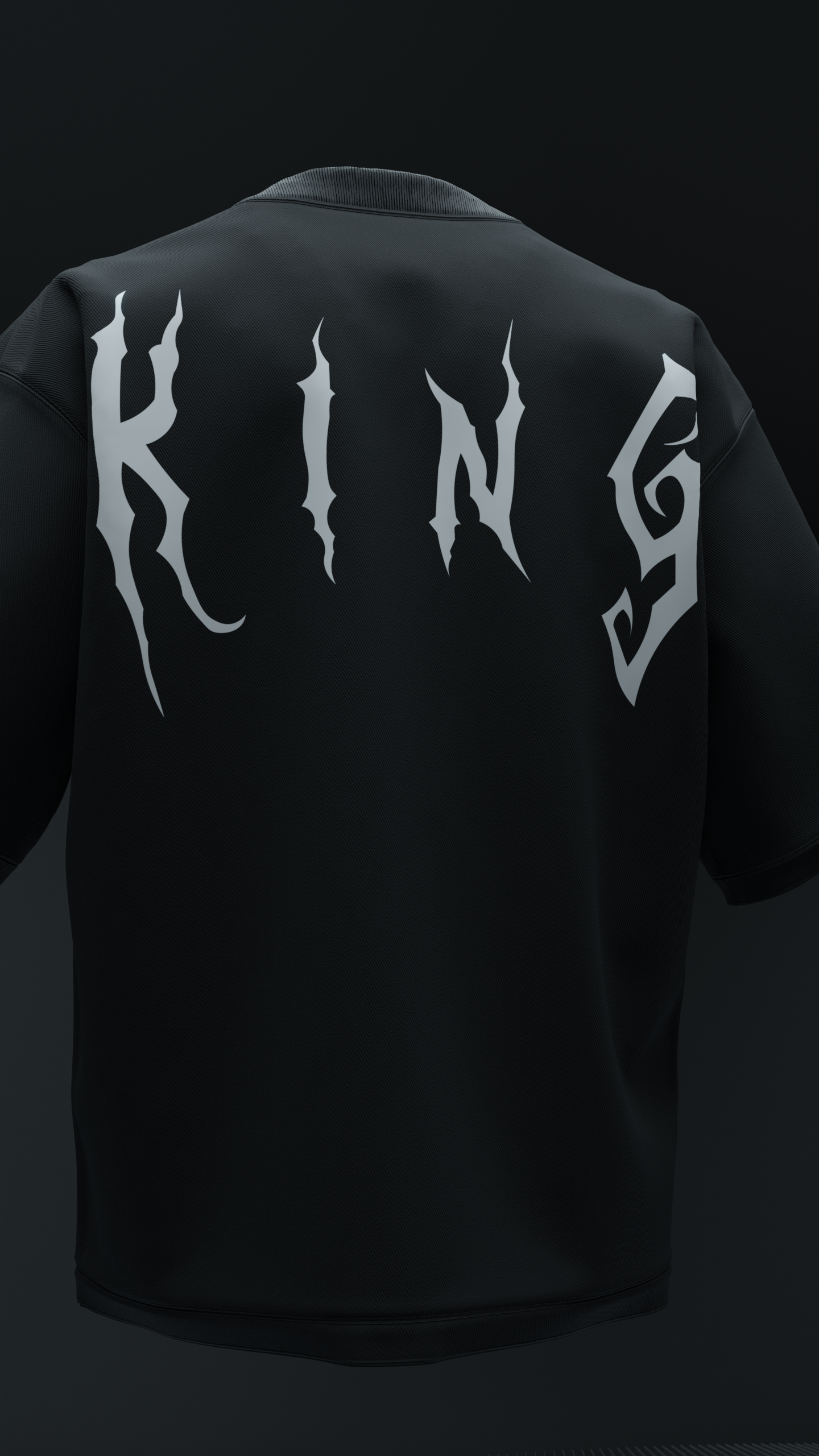 Tupac Reflective Oversized Tee