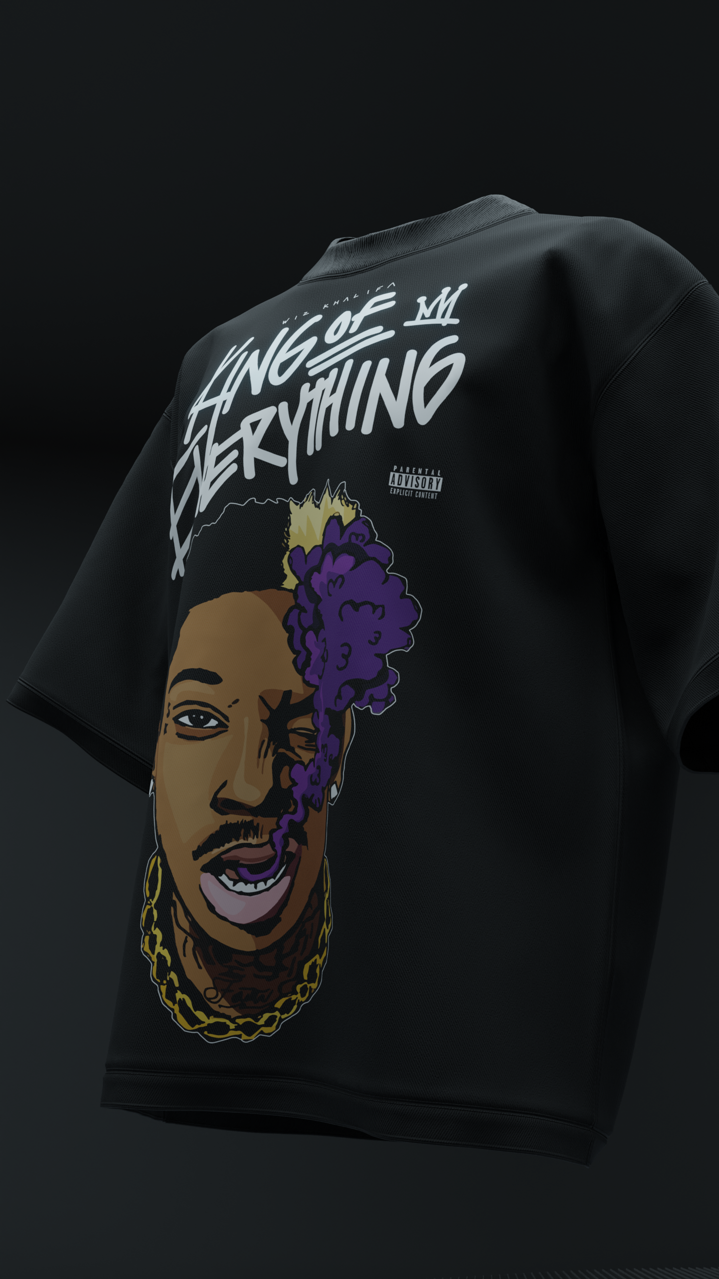 Taylor Gang Reflective Oversized Tee