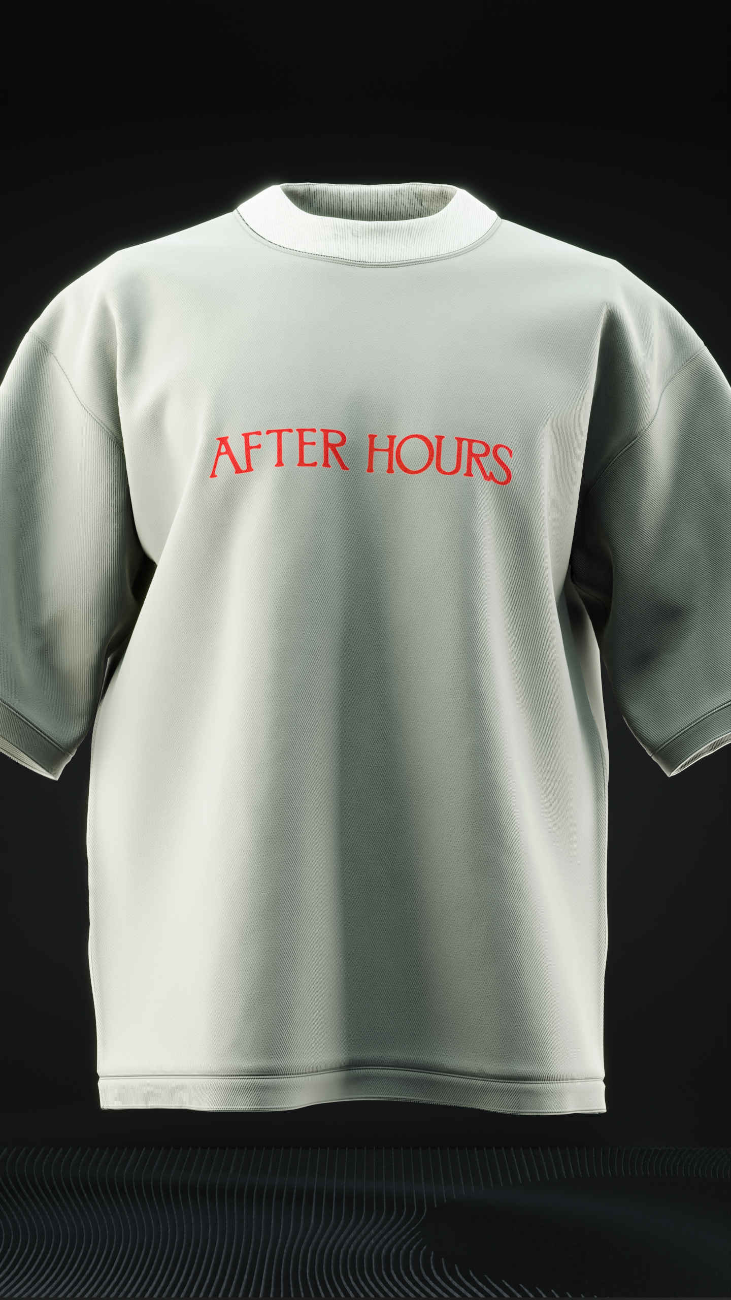 Weeknd Oversized Tee V3