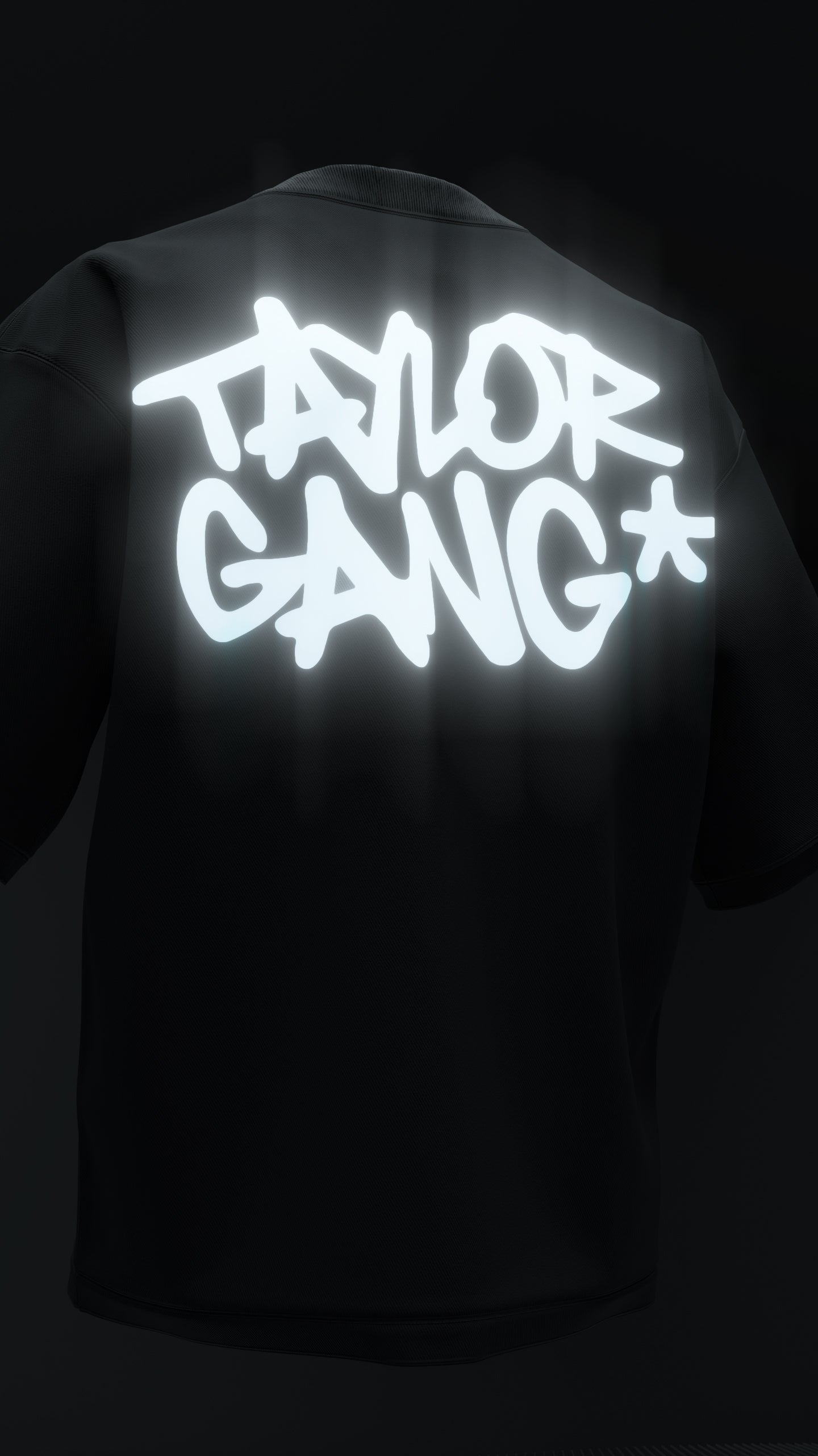 Taylor Gang Reflective Oversized Tee