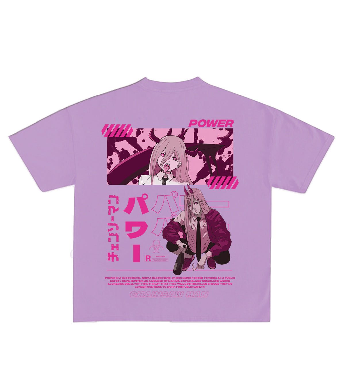 Power Designed Oversized Tee