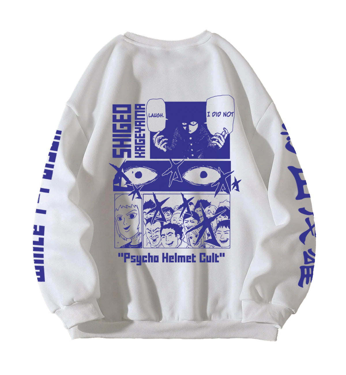Mob Psycho 100 Designed Oversized Sweatshirt