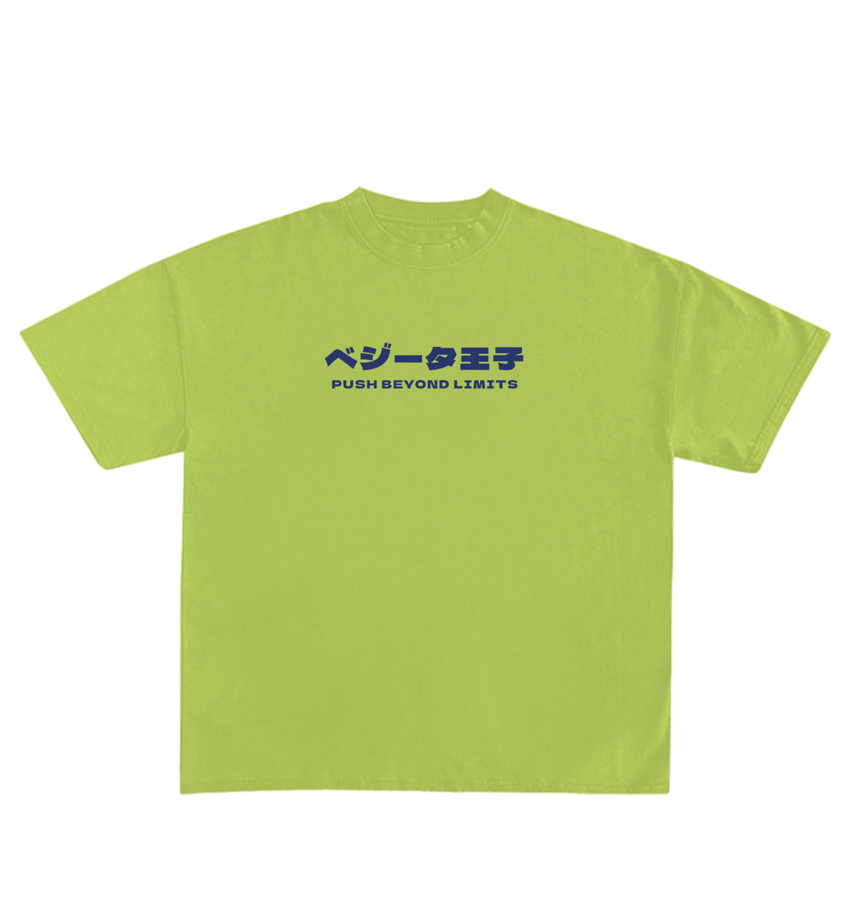 Vegeta Designed Oversized T-Shirt