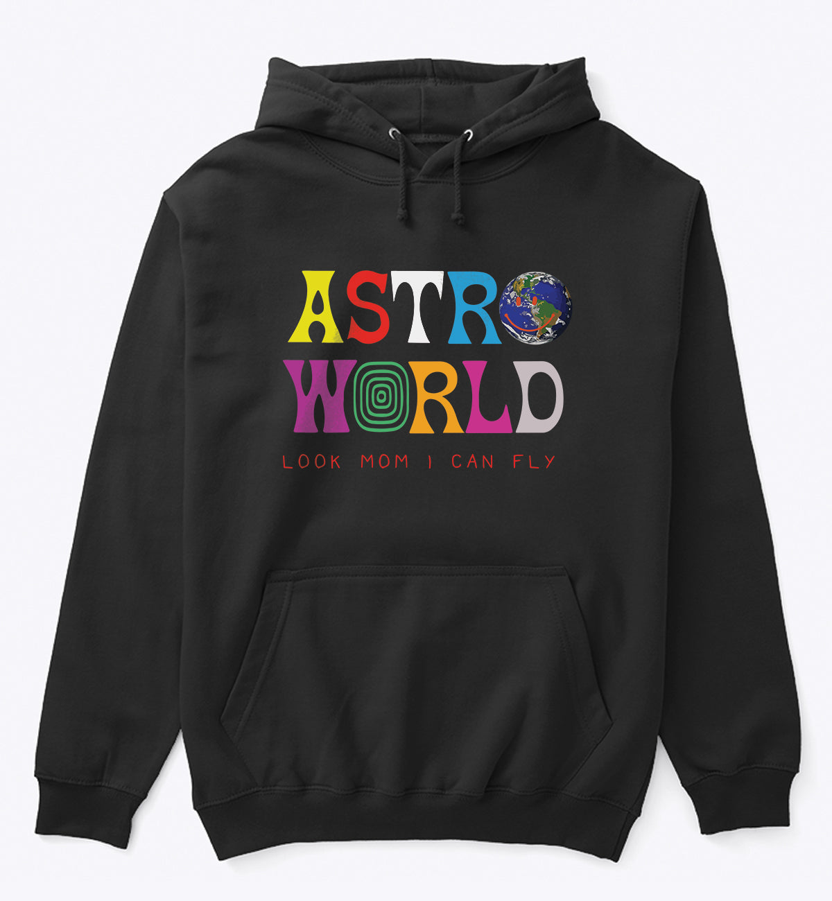 Astro World Designed Hoodie - Beseksy