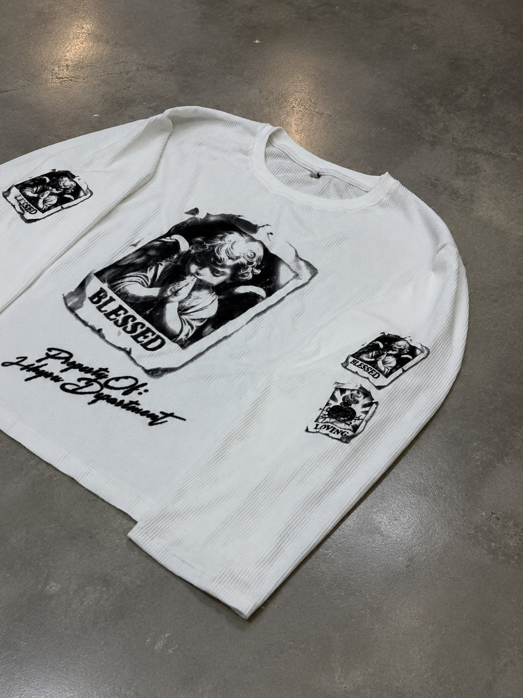 Blessed State Waffle Tee