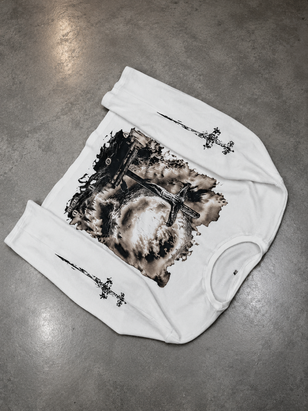 Divine Judgment Waffle Tee