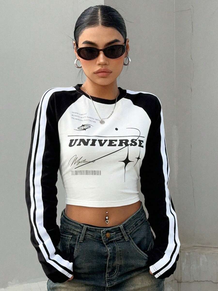 Universe Crop Tee