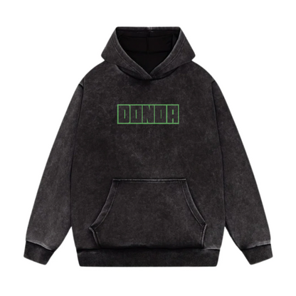 Donda Acid Wash oversized Hoodie