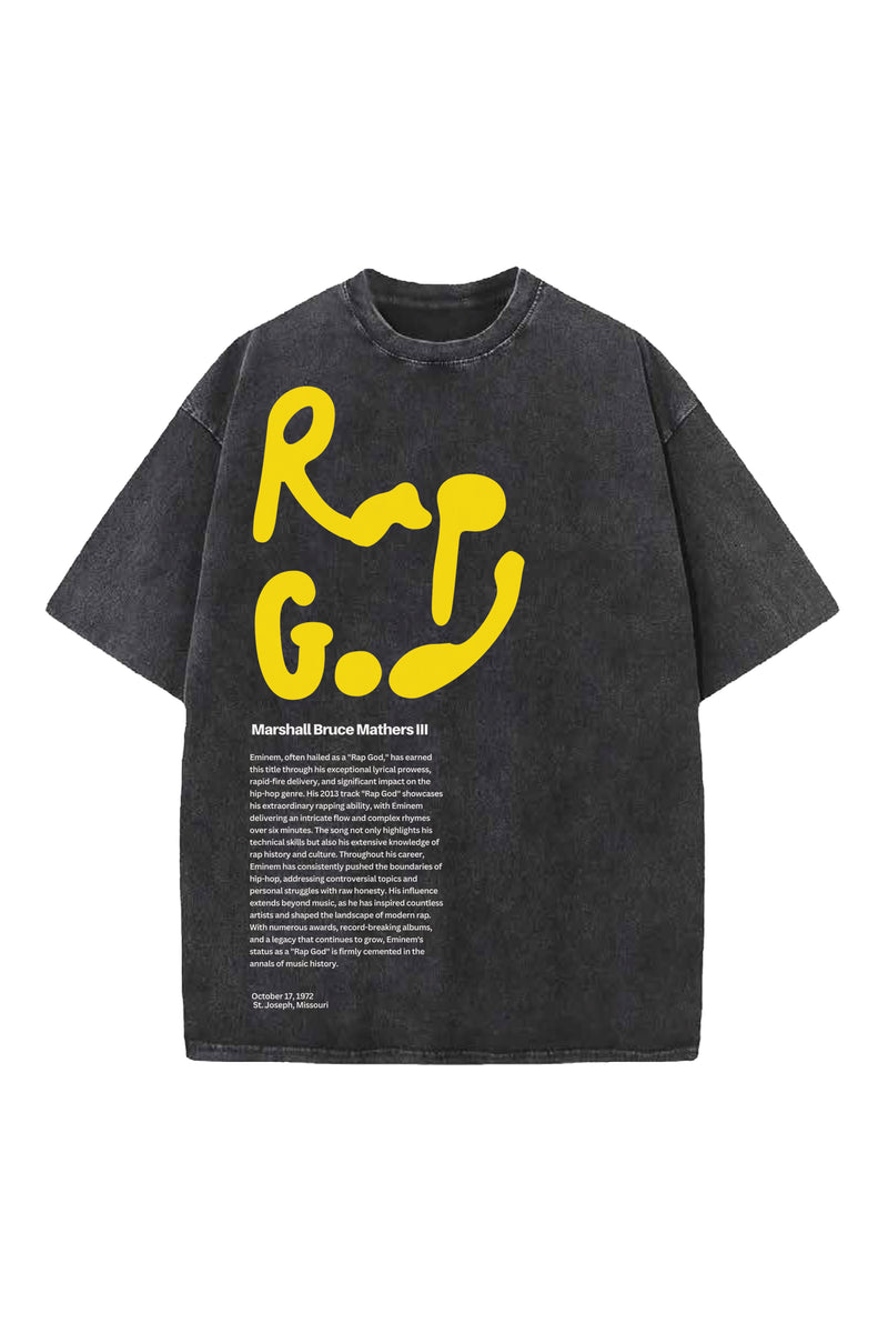 Eminem Designed Oversized T-shirt