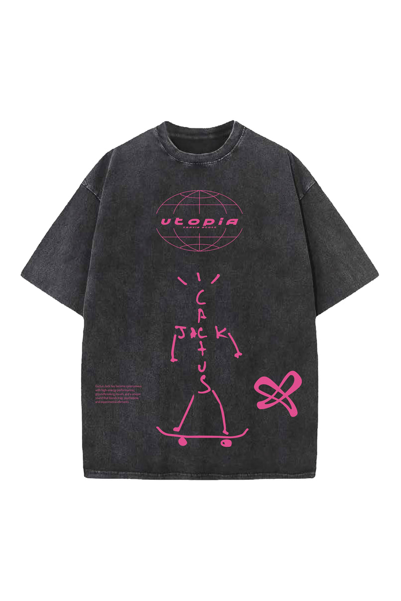 Travis Scott Designed Oversized T-shirt – Beseksy