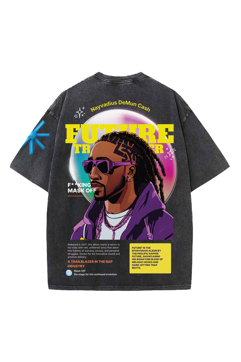 Nayvadius Demun Cash Designed Oversized T-shirt