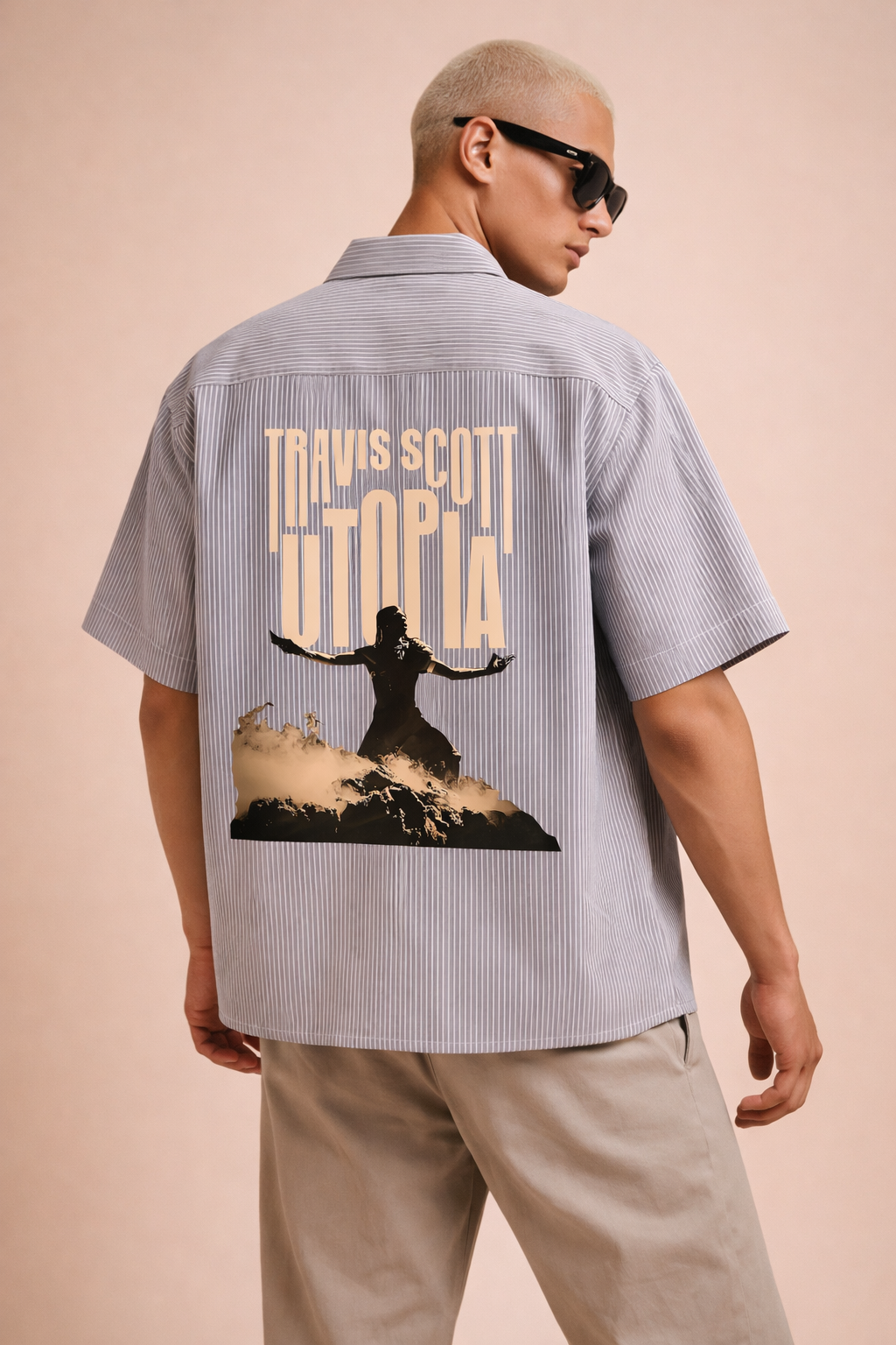 Storm Utopia Stripe Oversized Shirt