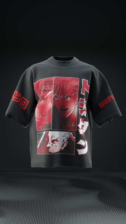 Tokyo Revengers DRAKEN Designed Oversized Tee