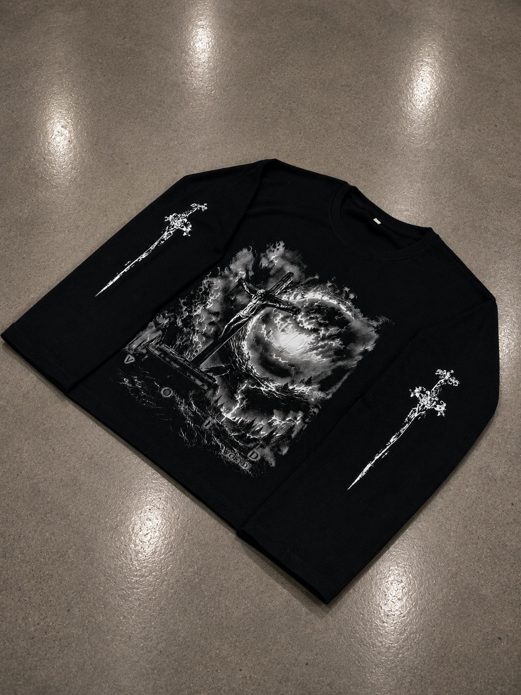 Divine Judgment Waffle Tee