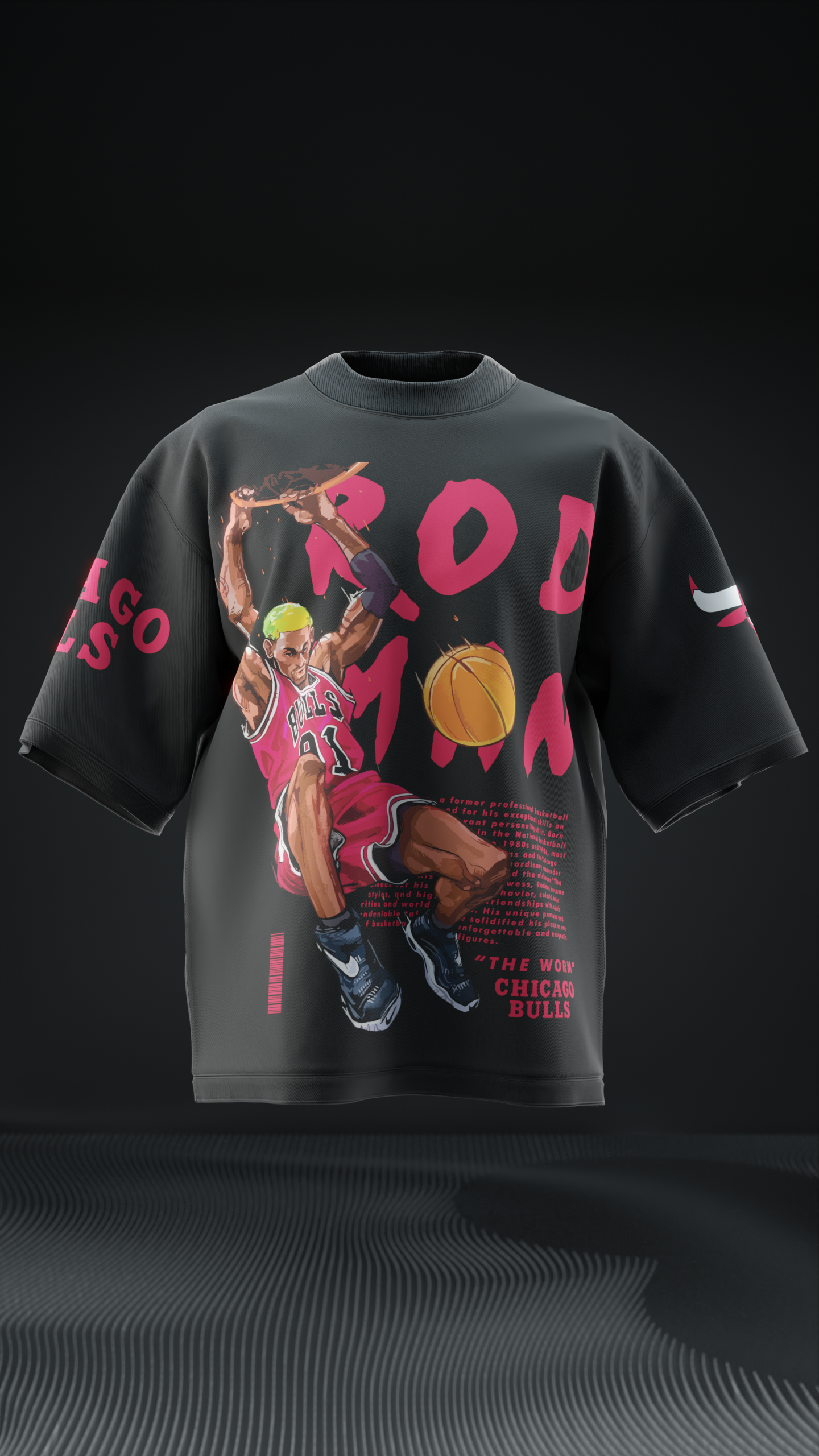 Rodman Designed Oversized Tee