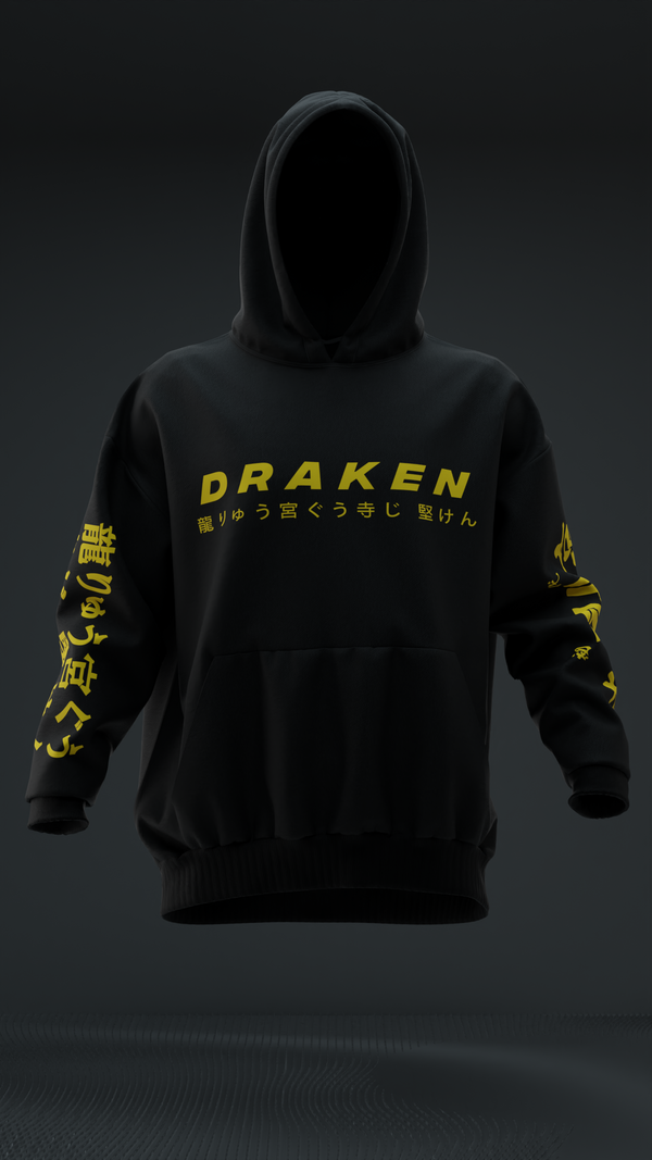 Draken Kun Oversized Designed Hoodie