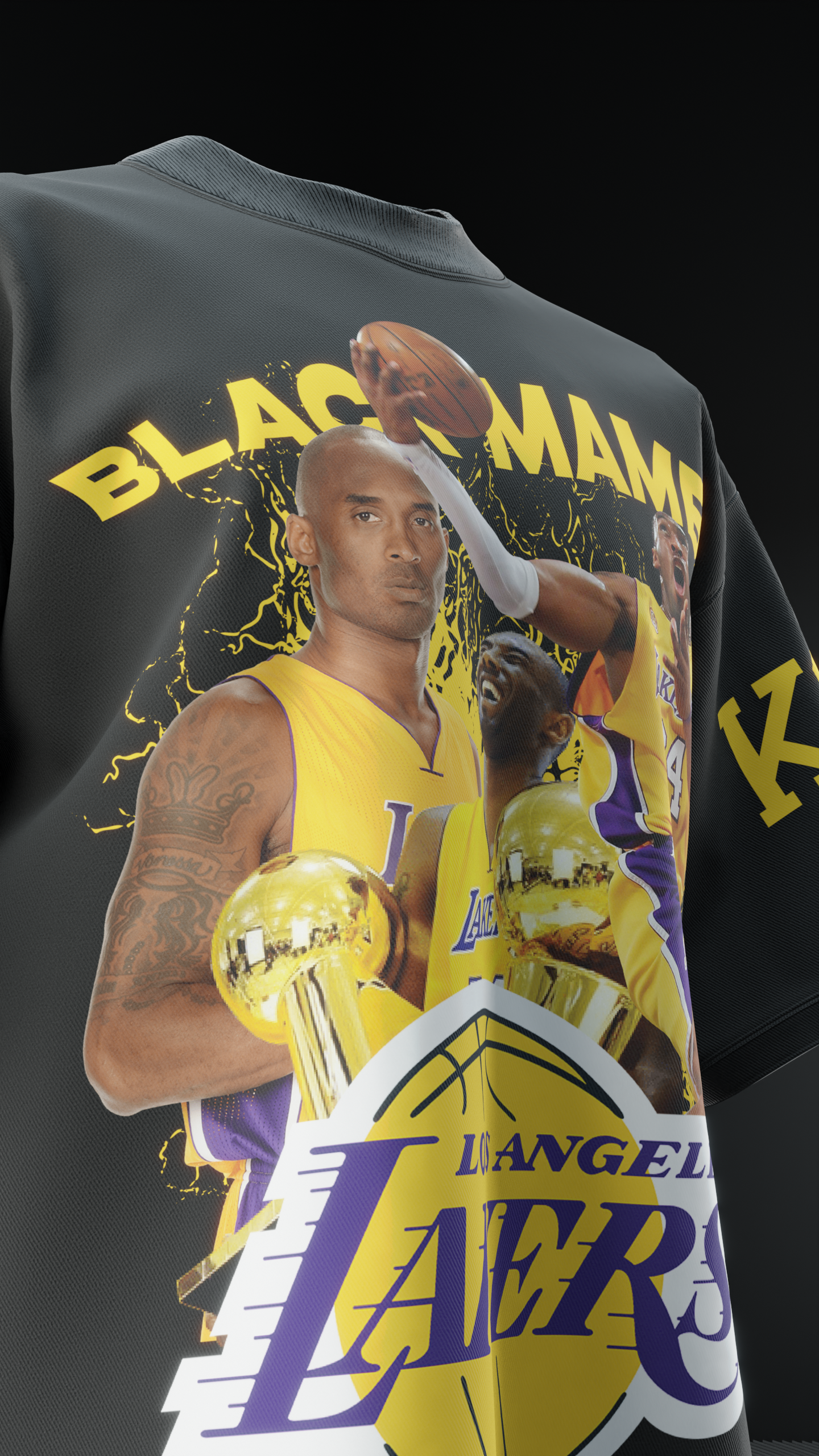 Kobe Bryant Designed Oversized Tee