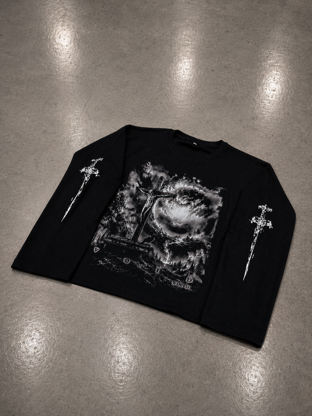 Divine Judgment Waffle Tee