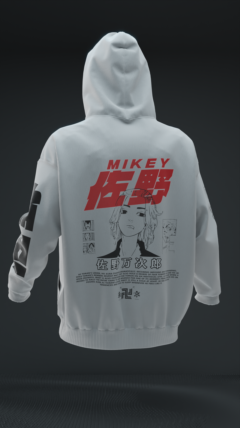 Mikey Kun Designed Oversized Hoodie