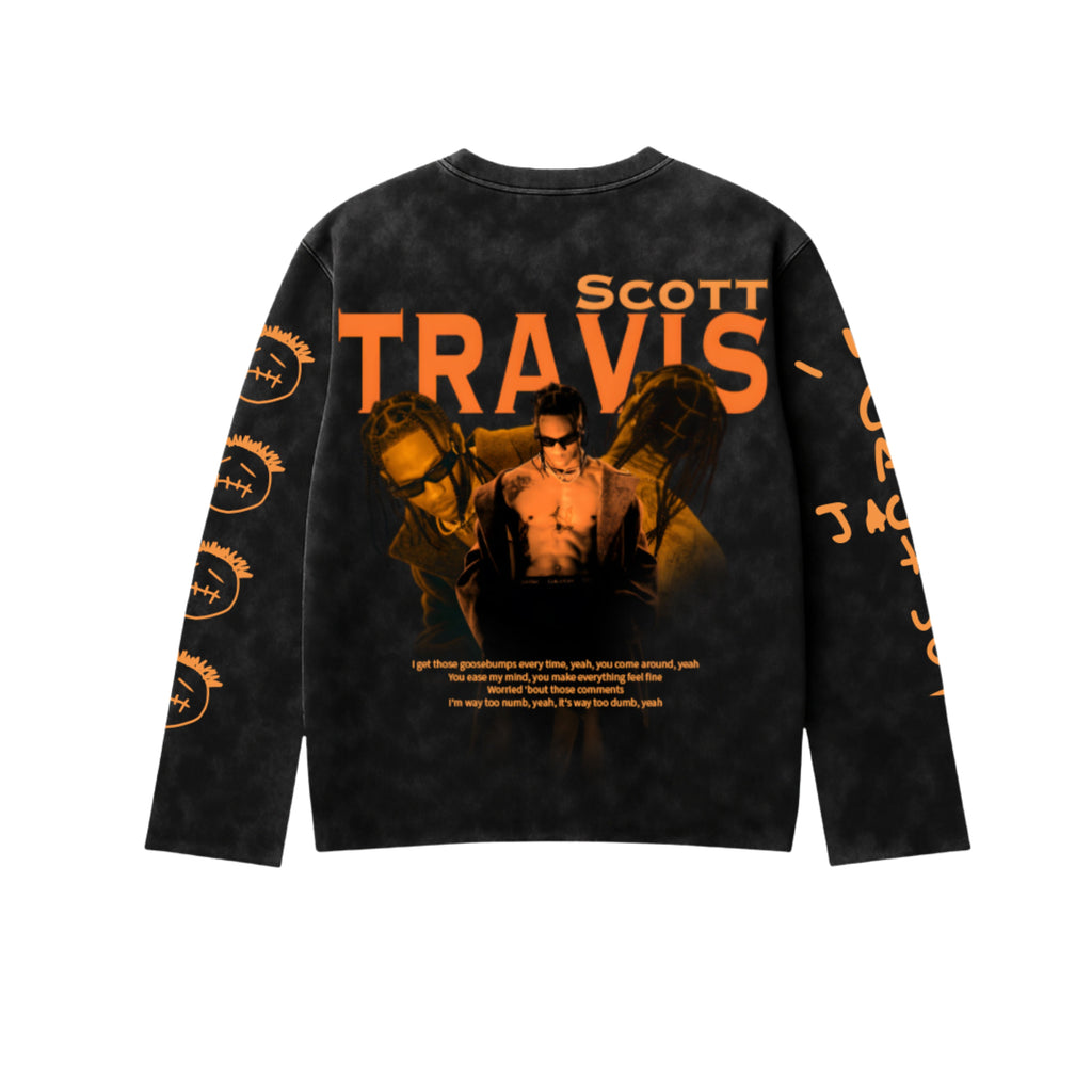 Travis Scott Ember Full Sleeve Tee