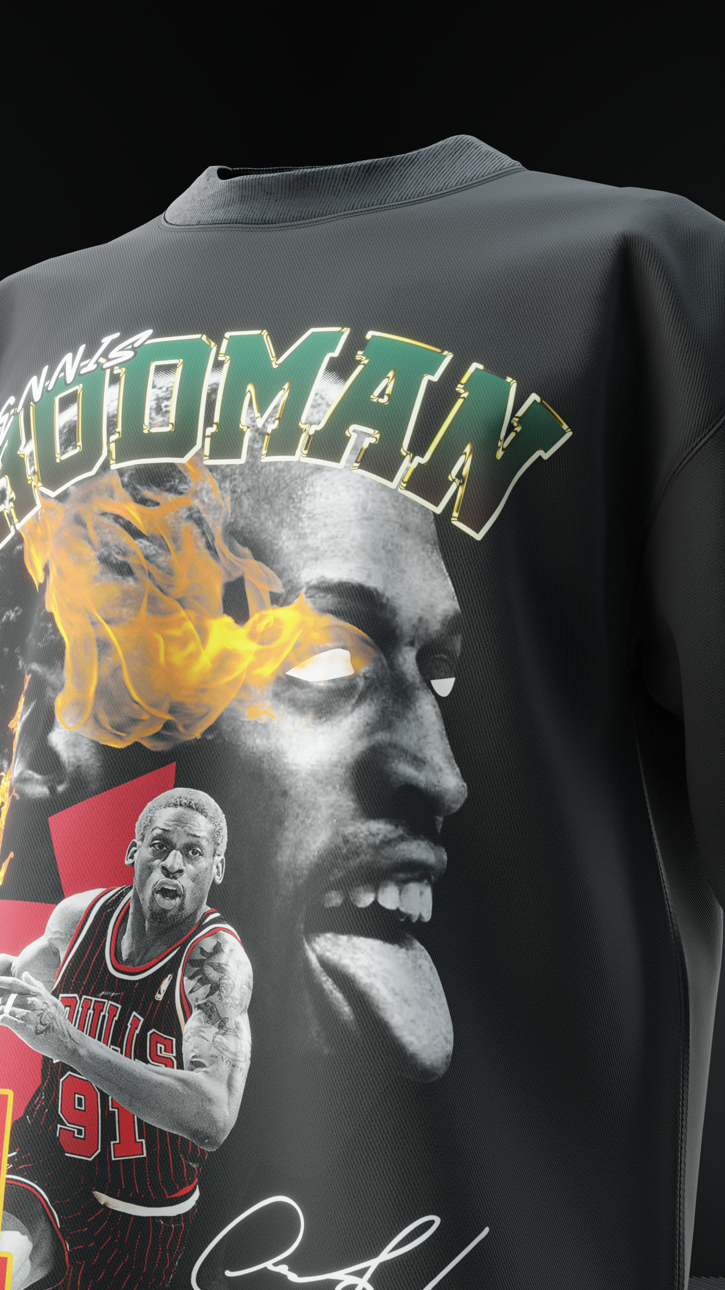 Rodman Designed Oversized Tee