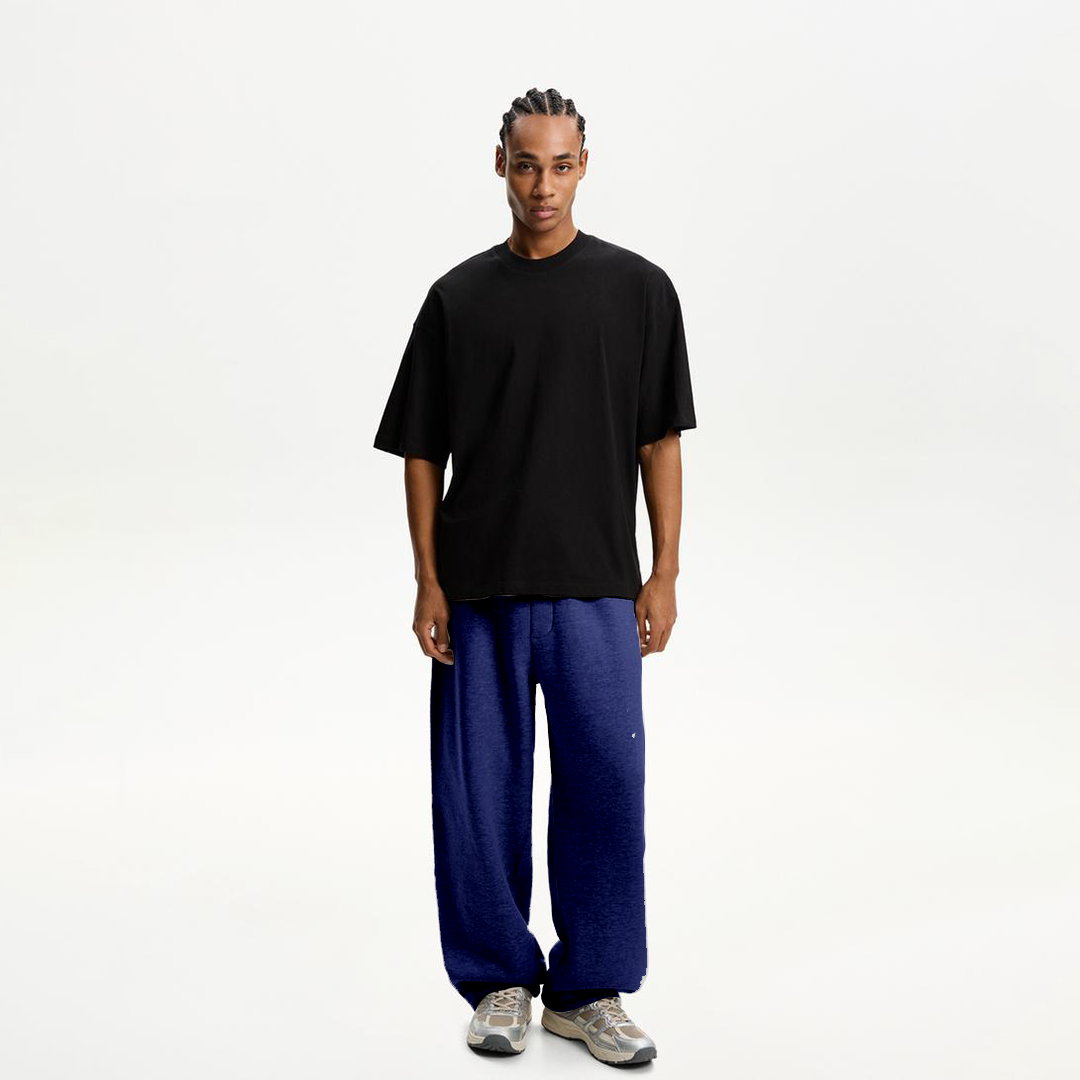Navy Blue Baggy Sweatpants