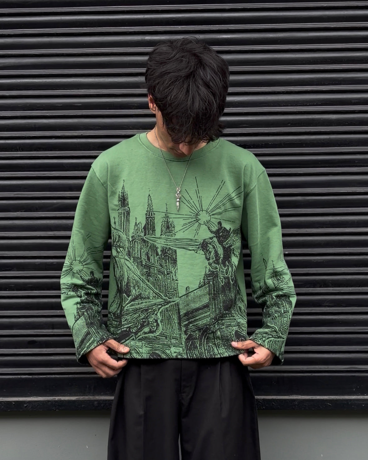 Skyborne Relic Oversized Long Sleeve Tee