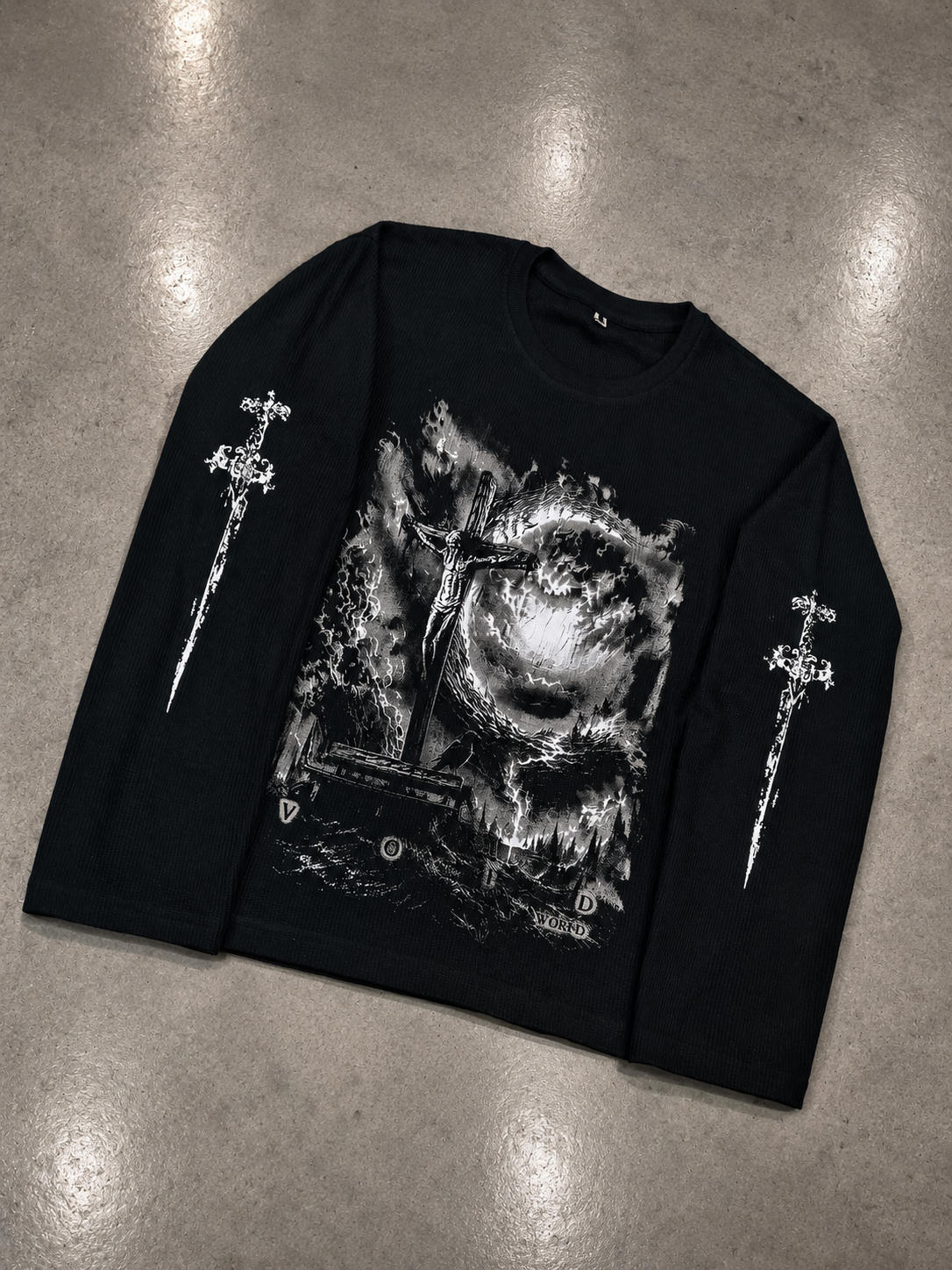 Divine Judgment Waffle Tee
