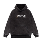Cactus Jack Acid Wash Oversized Hoodie