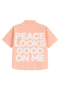 Blush Peace Oversized Shirt