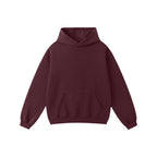 Wine Red Oversized Hoodie