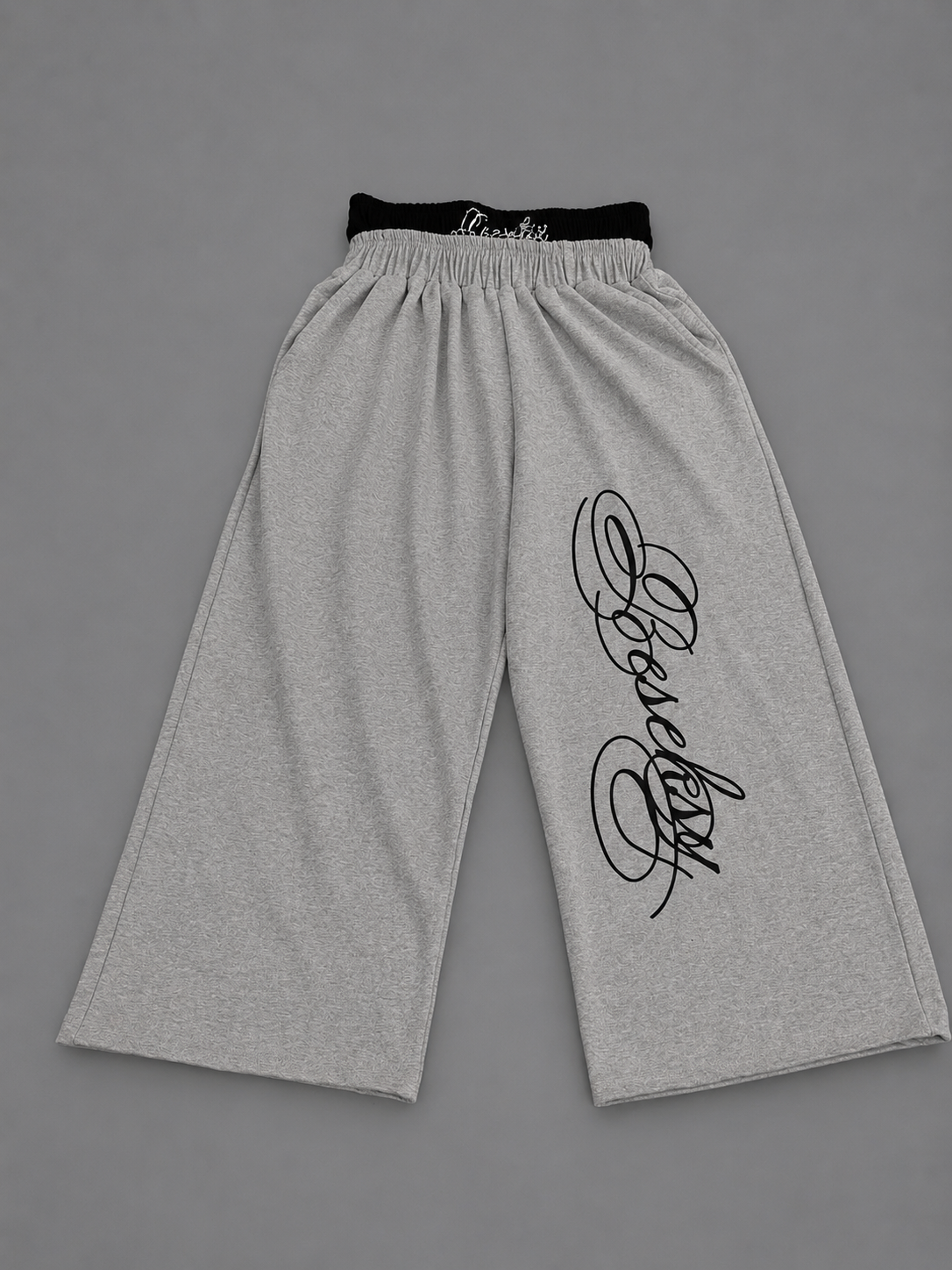 Scriptline Grey Baggy Pants