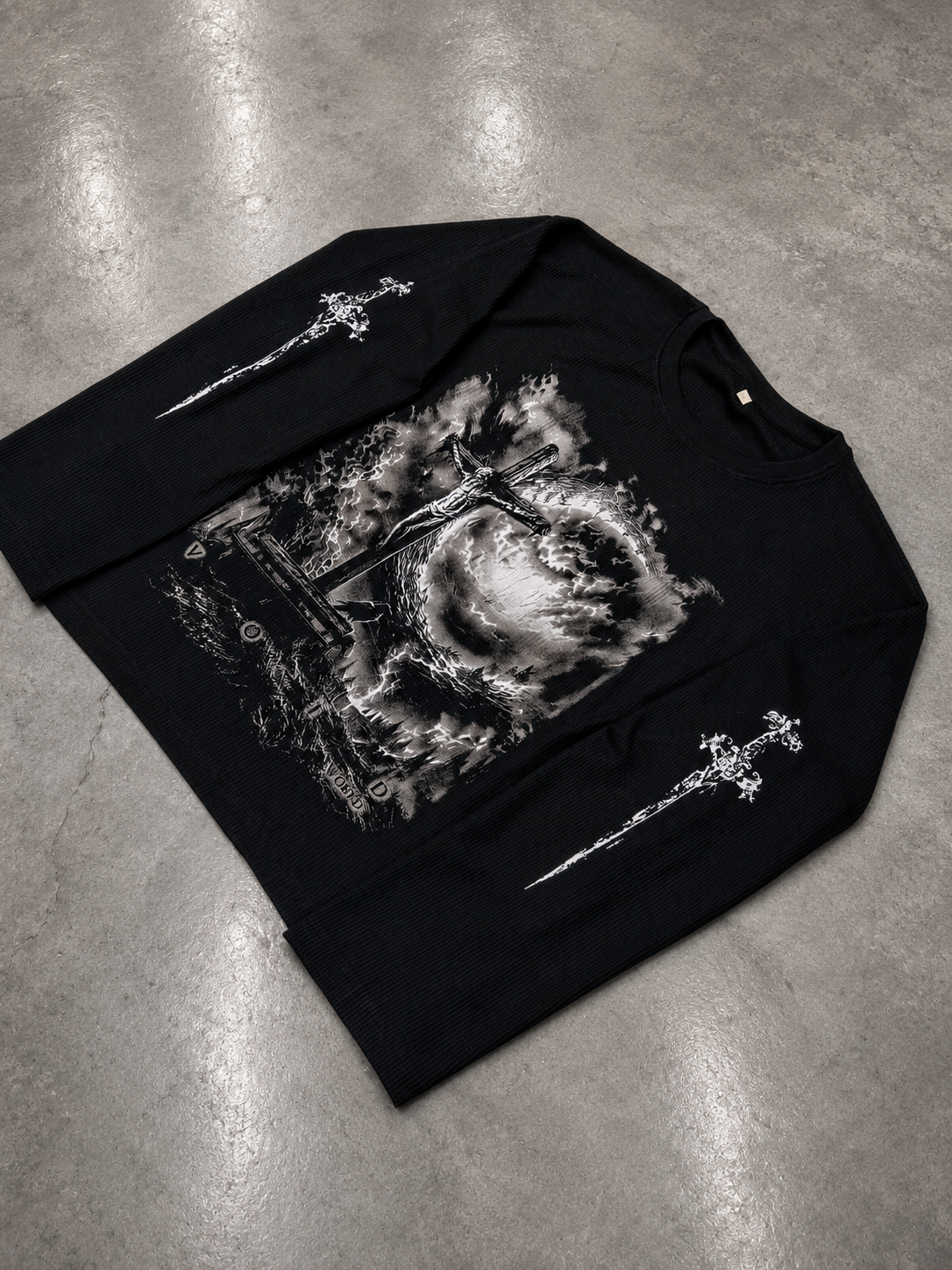 Divine Judgment Waffle Tee