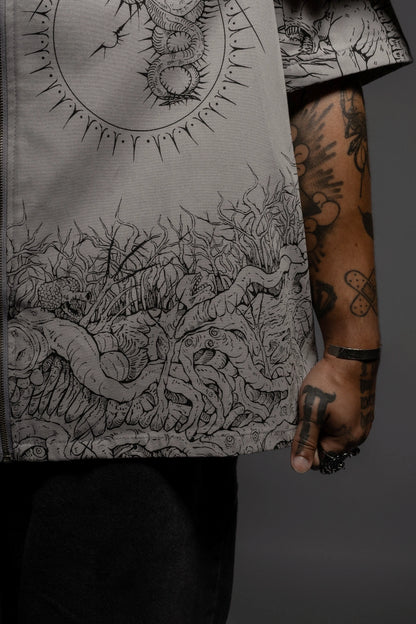 Hexvoid Zipper Tee