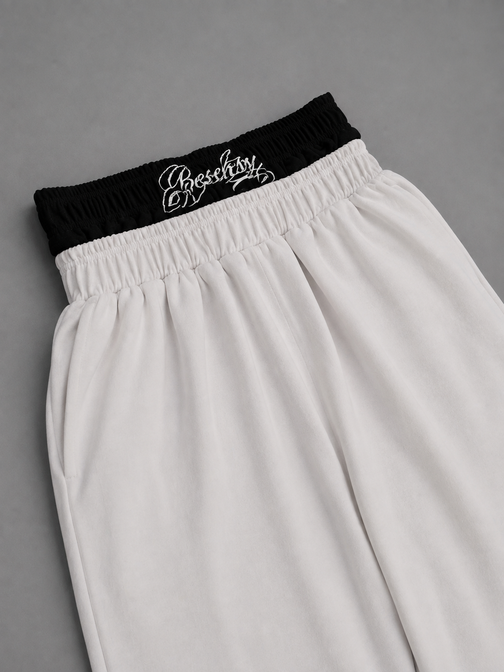 Scriptline White Baggy Pants