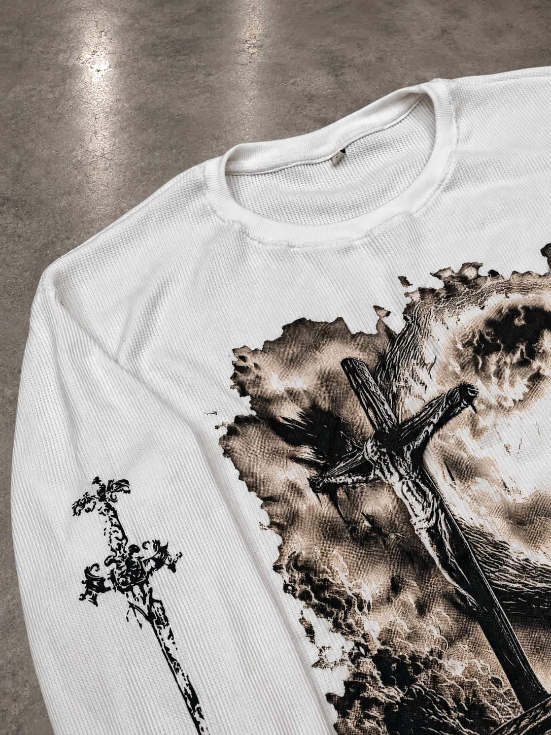 Divine Judgment Waffle Tee