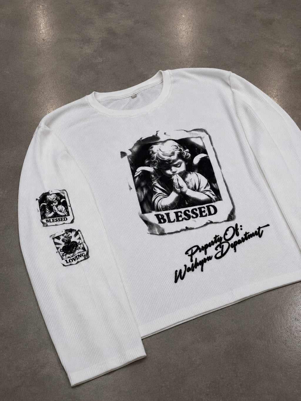 Blessed State Waffle Tee