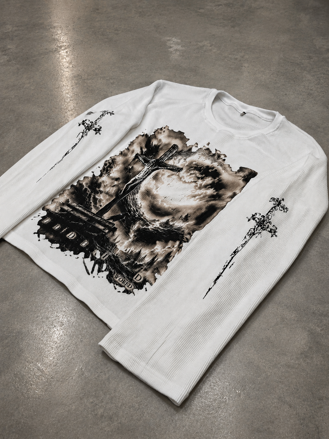 Divine Judgment Waffle Tee