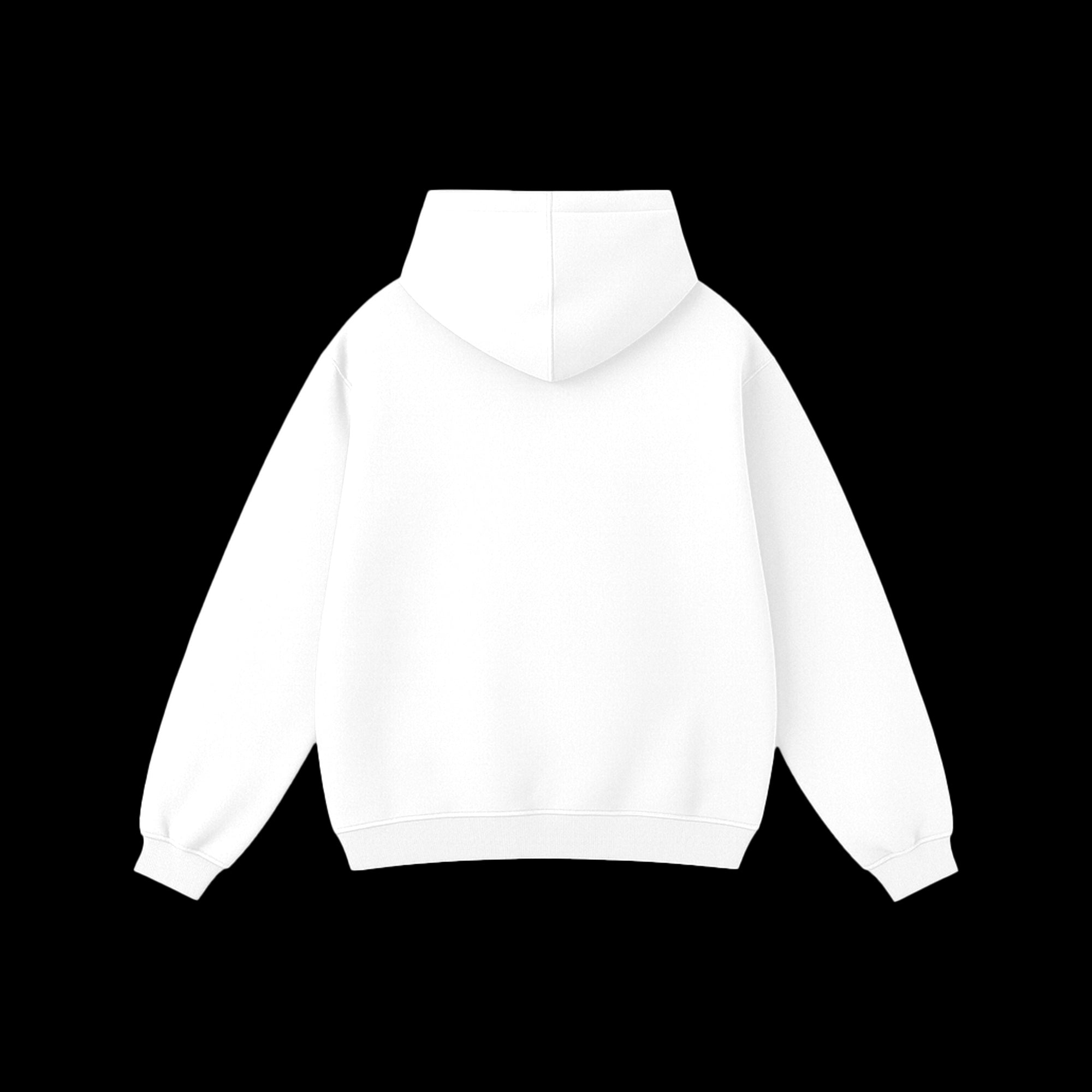 Pure White Oversized Hoodie