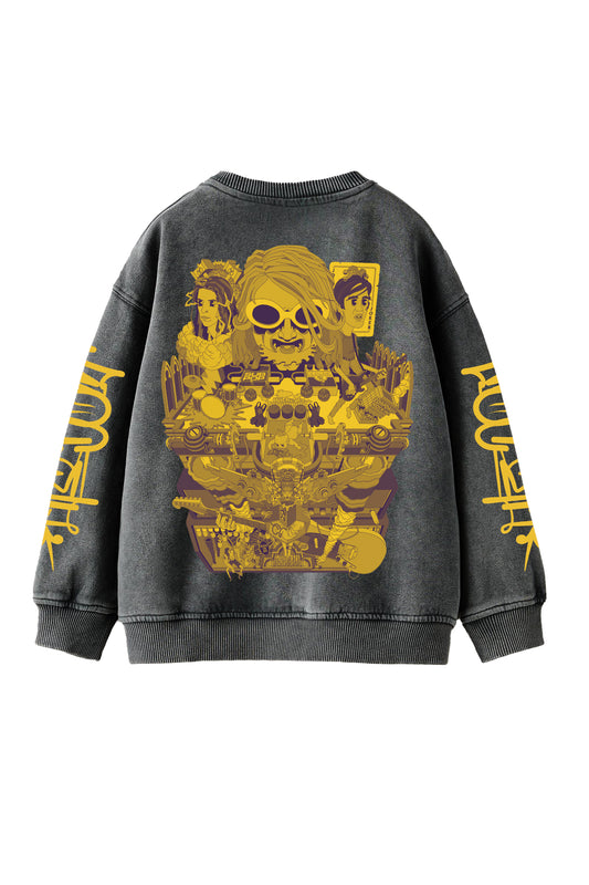 Nirvana Designed Oversized Sweatshirt