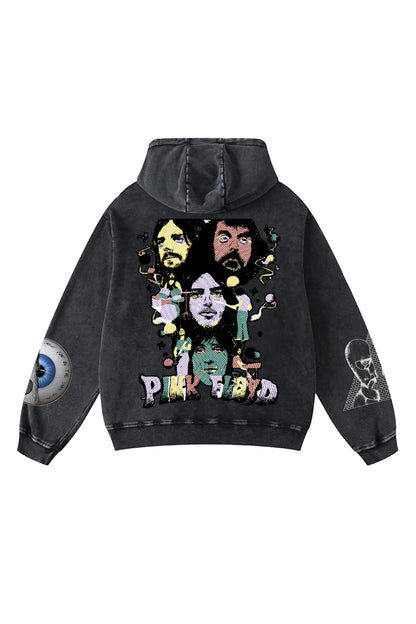 Pink Floyd Designed Oversized Hoodie