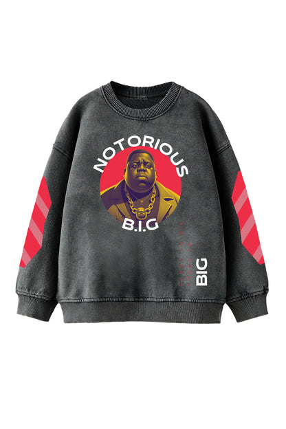 B.I.G. Designed Oversized Sweatshirt