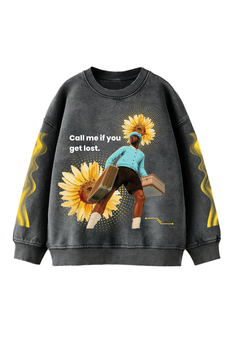 Tyler The Creator Designed Oversized Sweatshirt