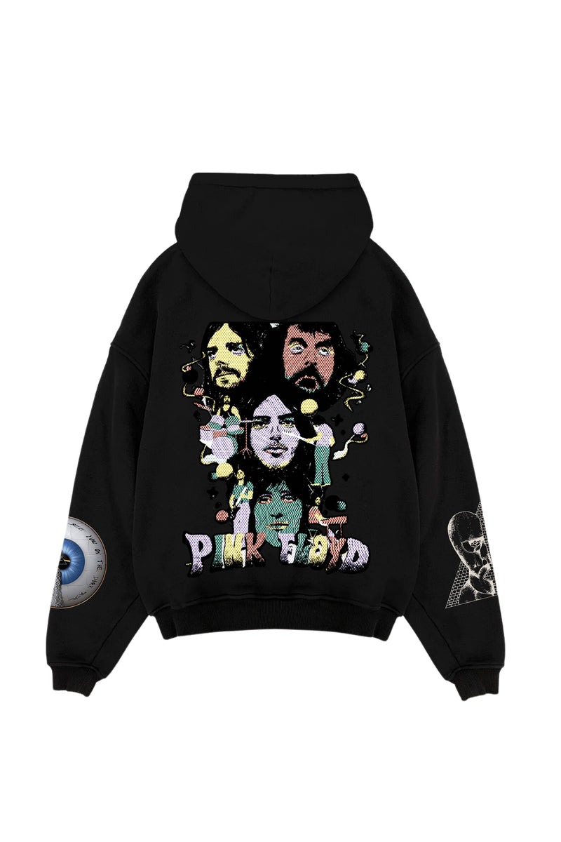 Pink Floyd Designed Oversized Hoodie