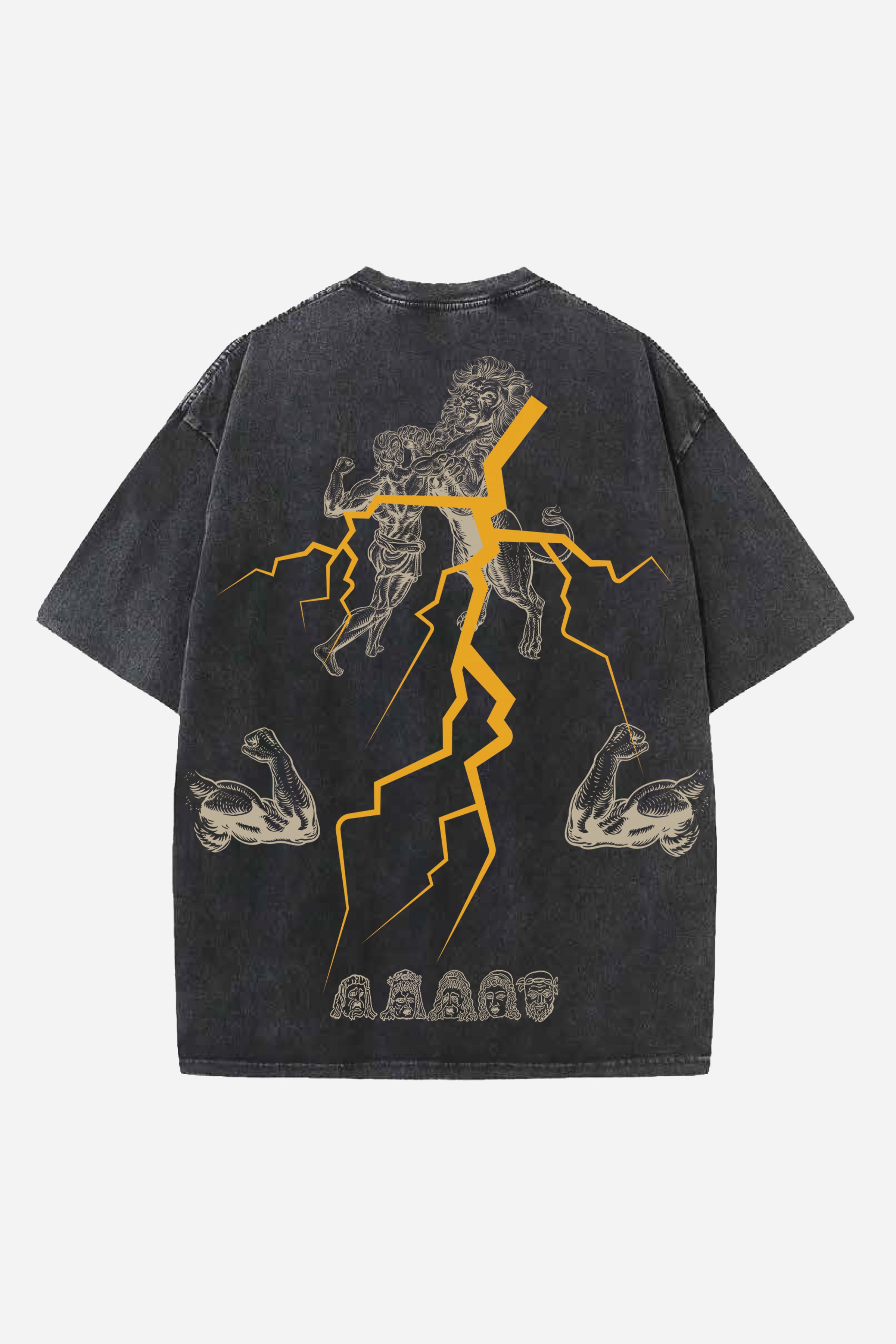 Trails And Tribulations Designed Vintage Oversized T-shirt