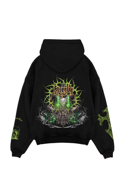 Lamg Of God Designed Oversized Hoodie