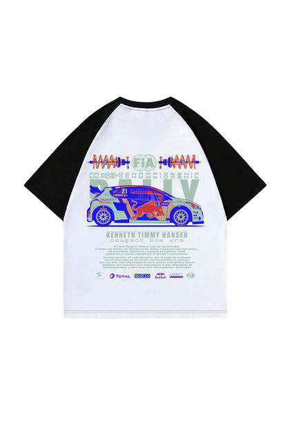 Peugeot 208 WRX Designed Drop Shoulder T-shirt
