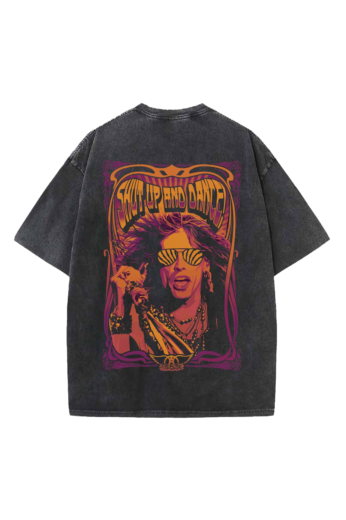 Aerosmith Designed Vintage Oversized T-shirt