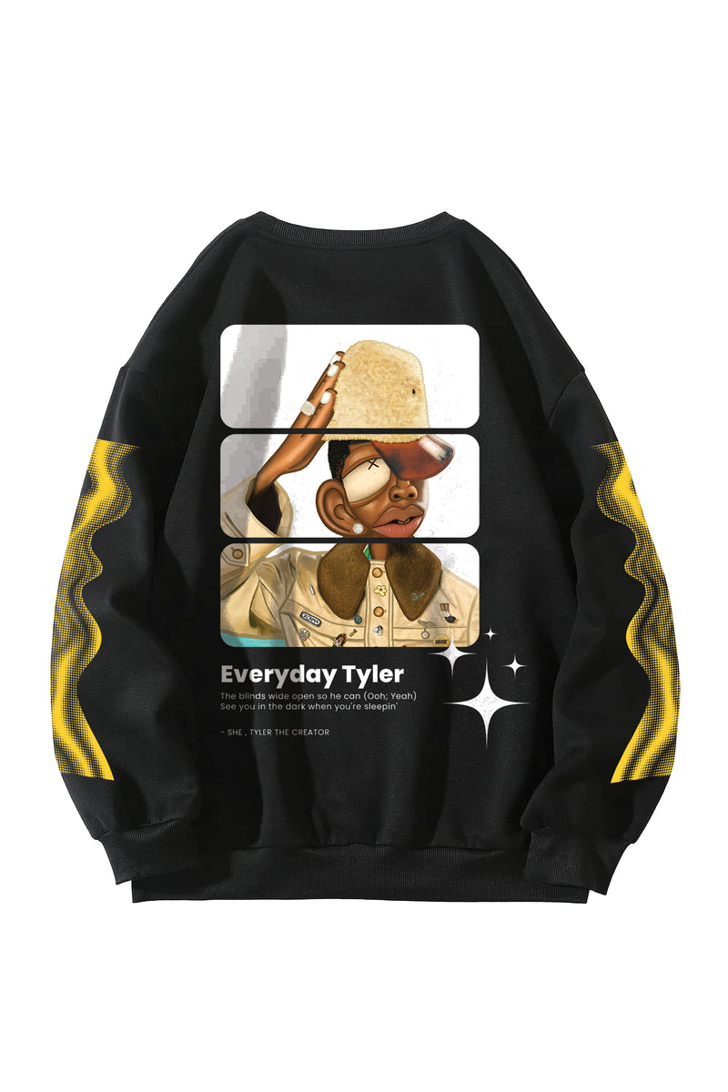 Tyler The Creator Designed Oversized Sweatshirt